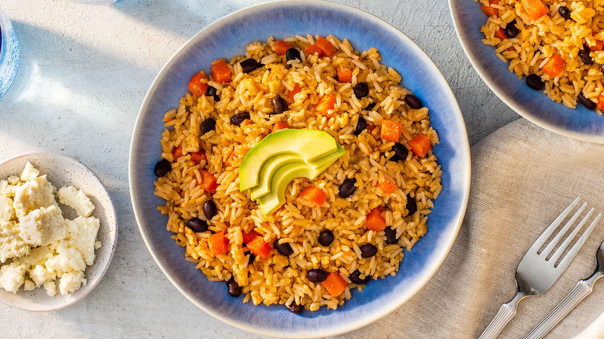 Coconut Jasmine Rice and Black Beans