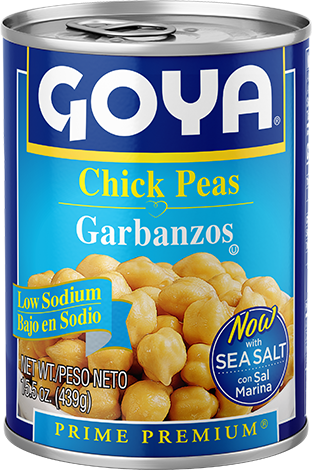 Low Sodium Chick Peas