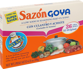 Sazón con Culantro y Achiote Bajo en Sodio