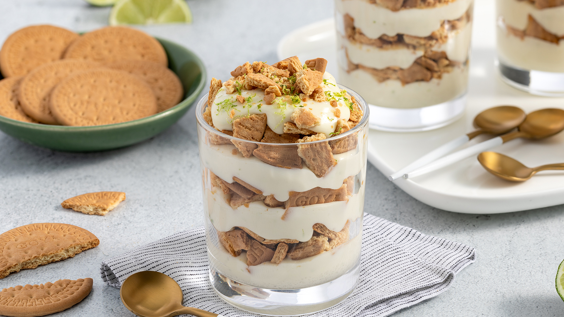 No-Bake Lime Marquesa