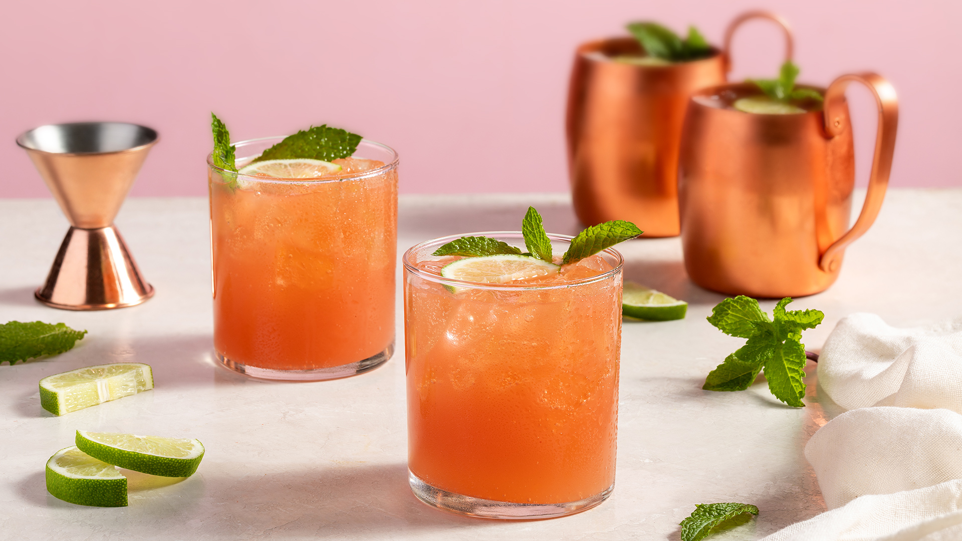 Guava-Coconut Mezcal Mule