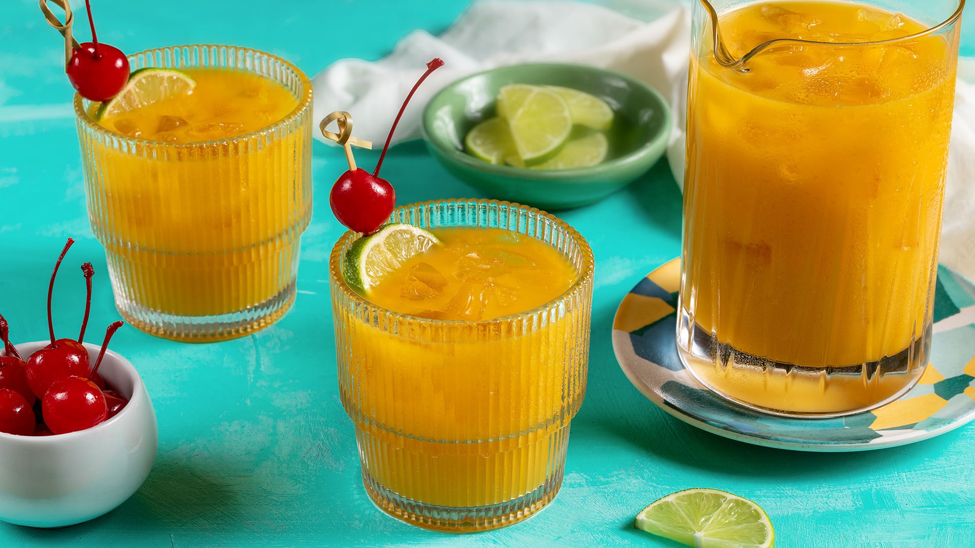 Mango-Coconut Mai Tai