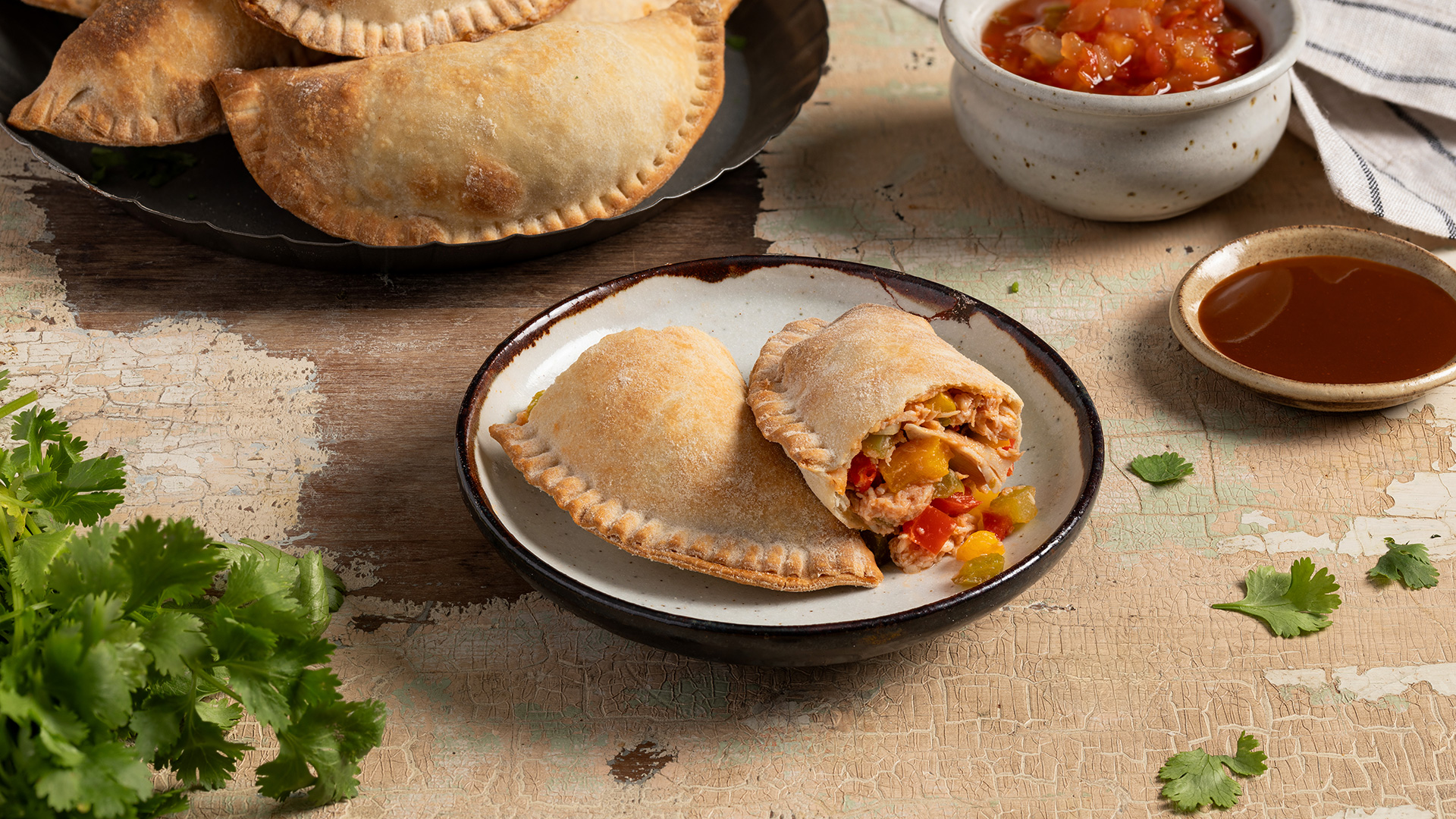 Empanadas de Pollo en Freidora de Aire