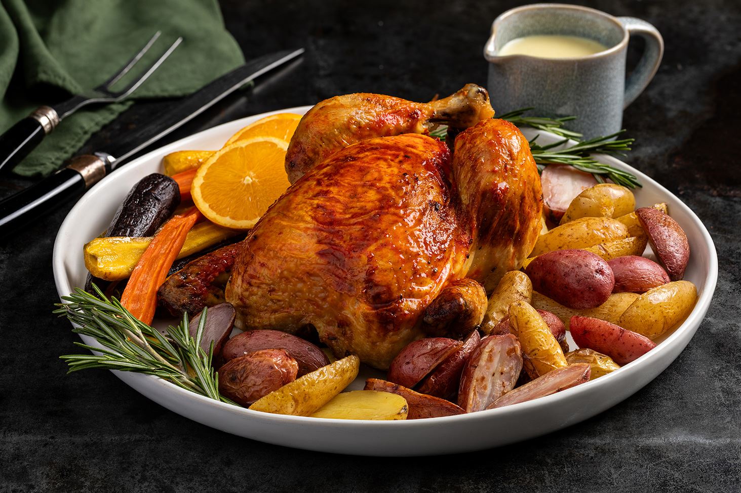 Citrus and Chile-Roasted Chicken