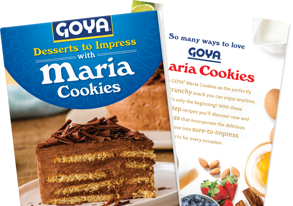 GOYA Maria Cookies Cookbook